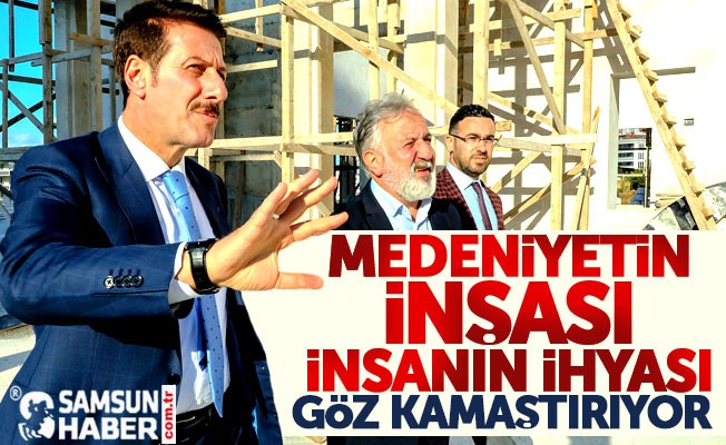 Erdoğan Tok: İlkadım'da Cami ve Külliye kadim medeniyetin öncüsü olacak