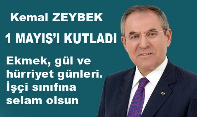 CHP Samsun Milletveki Kemal Zeybek'ten kutlama