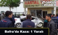 Bafra'da kaza: 1 Yaralı
