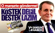 Samsun TSO Başkanı Murzioğlu'ndan Fiyasko manşetine gönderme