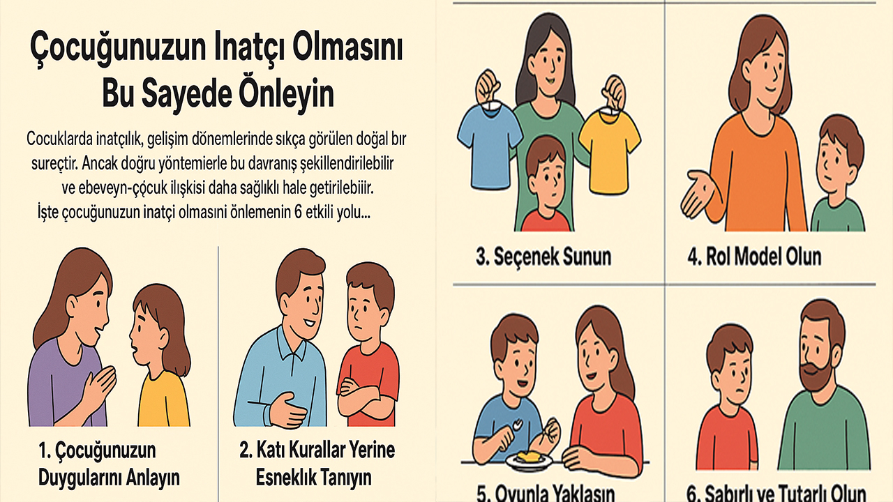 Çocuğunuzun İnatçı Olmasını Bu Sayede Önleyin