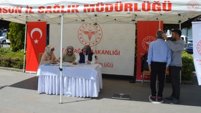 Havza’da Obeziteyle Mücadele İçin Bilgilendirme Standı Kuruldu