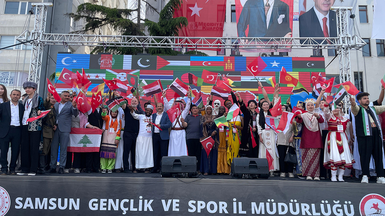 Samsun'da Renkli Kültür Şöleni: Uluslararası Öğrenciler Buluşması