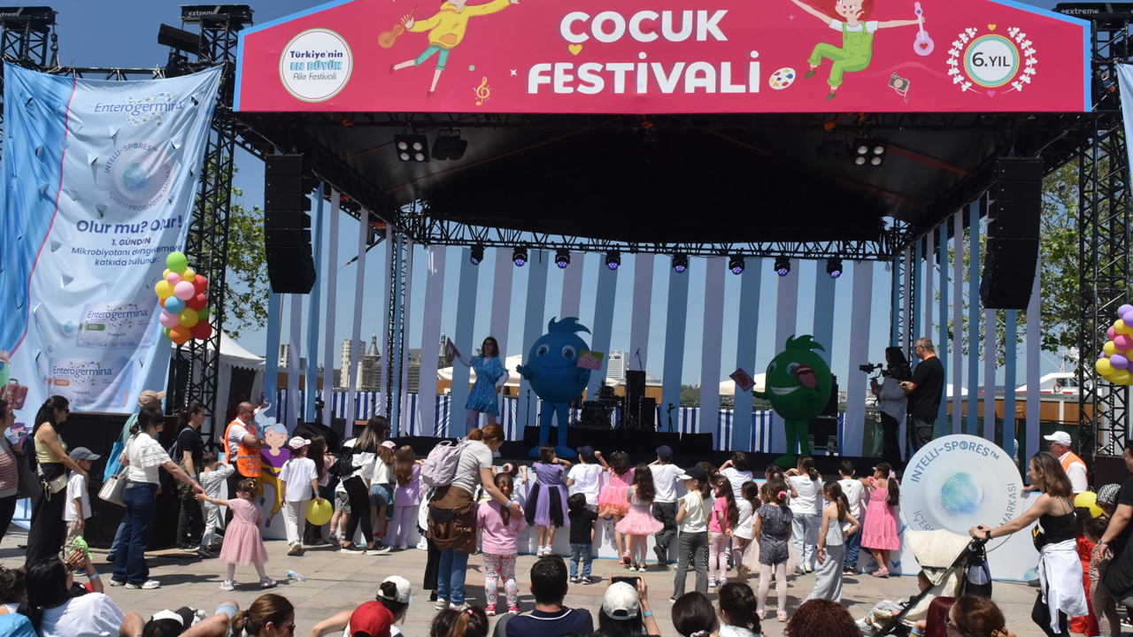 20.000 Kişilik Katılımla Yaratıcı Çocuk Festivali Coşkusu