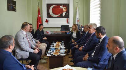 Rektör Prof. Dr. Fatma Aydın’dan Çarşamba Ticaret Borsası MYO’ya Ziyaret