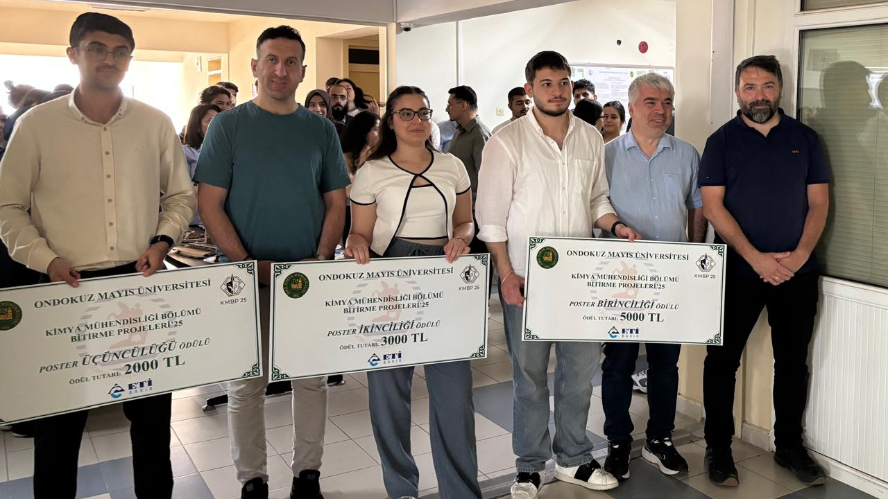 OMÜ’lü Kimya Mühendisliği Öğrencilerinden Geleceğe Yön Verecek Projeler