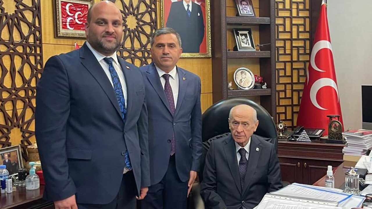 MHP Havza İlçe Başkanı Yüksel'den Bilge Lider Bahçeli'ye Ziyaret