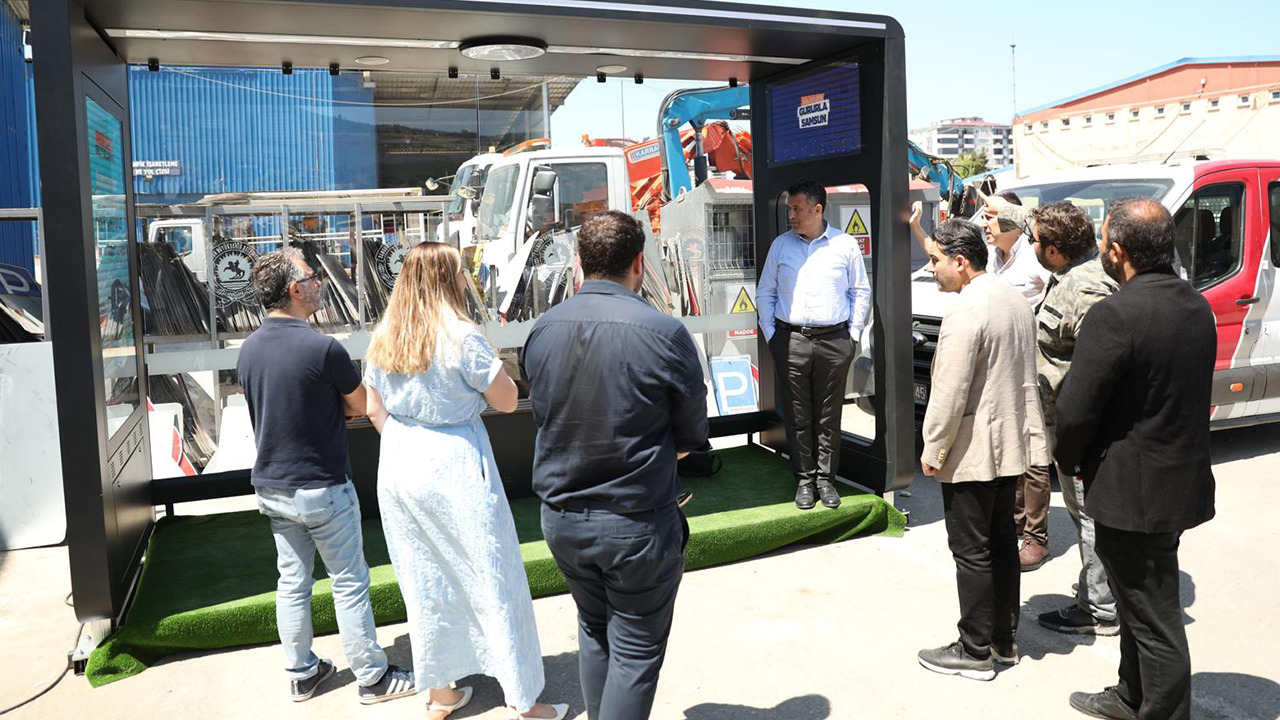 Samsun’da Ulaşımda Yeni Dönem, Dijital Duraklar Geliyor