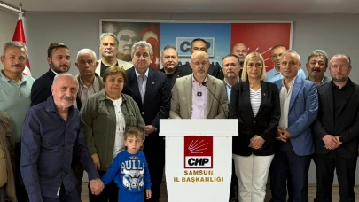 CHP Samsun Örgütünden Ortak Açıklama; “Özgür Özel’in ve Değişimin Yanındayız”