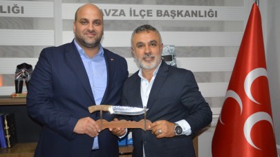 ASFED’den MHP Havza İlçe Başkanlığı’na Nezaket Ziyareti