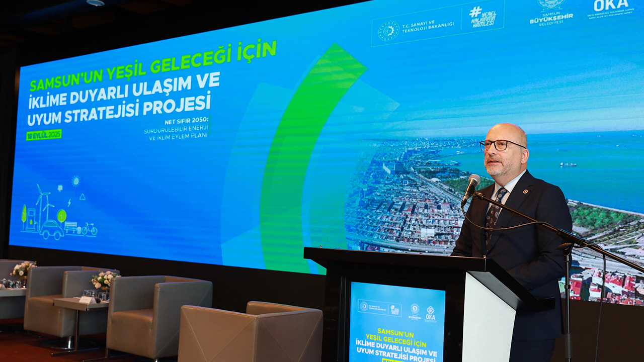 Samsun'un Yeşil Geleceği Tanıtıldı: İklime Duyarlı Ulaşım ve Net Sıfır 2050 Stratejileri