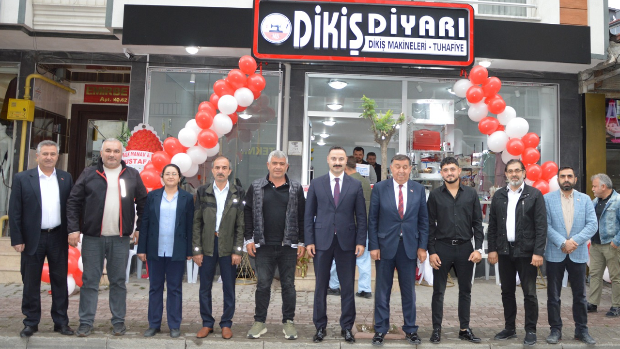Havza’da “Dikiş Diyarı” Hizmete Açıldı