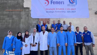 Deniz Feneri, Gazze'deki Sağlık Krizi İçin El-Vefa Hastanesi ile İş Birliği Yaptı
