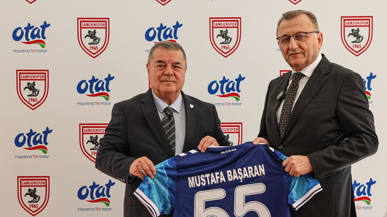 Samsunspor ile Otat Gıda Yeni Sezon Sponsorluk Anlaşması İmzaladı