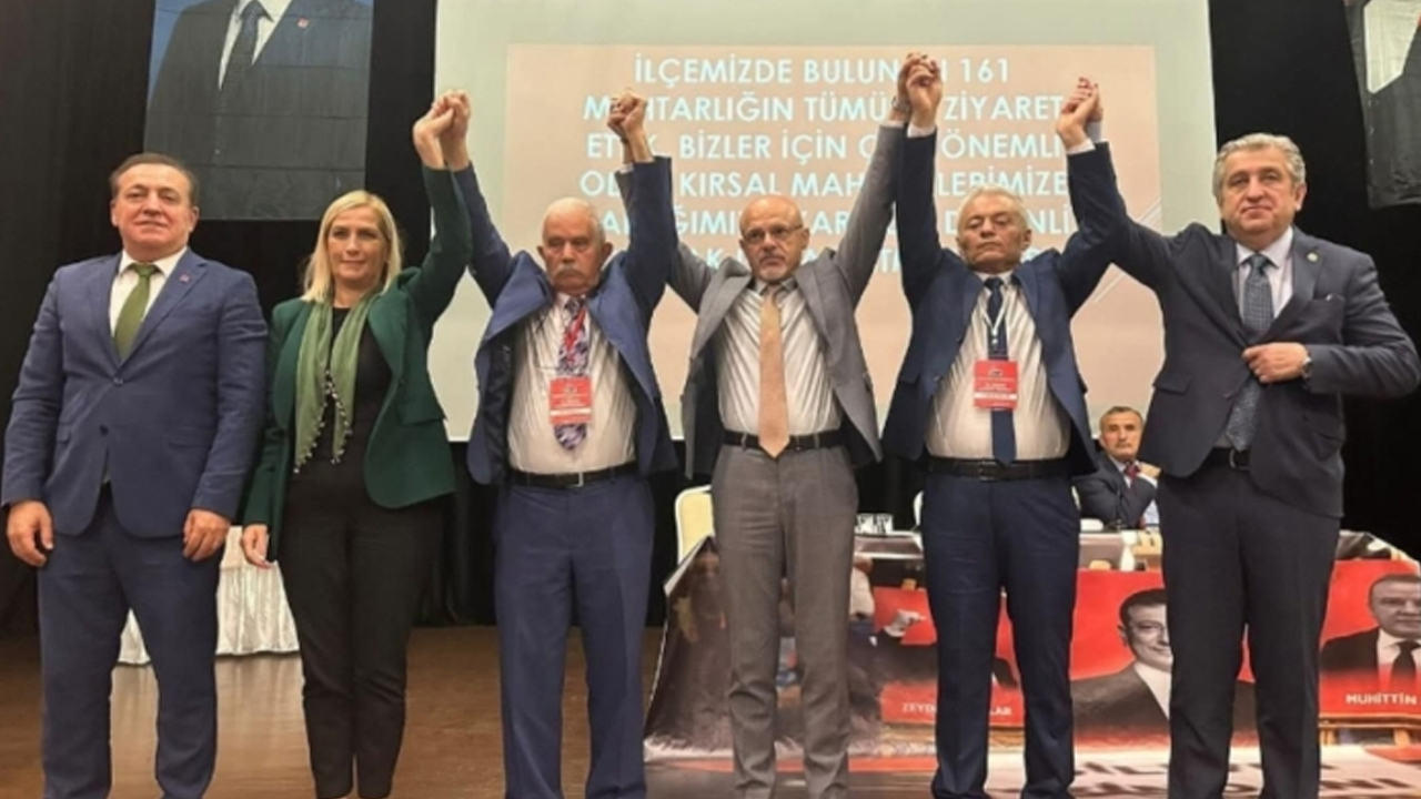CHP Vezirköprü İlçe Kongresinde Yeni İlçe Başkanı Belli Oldu
