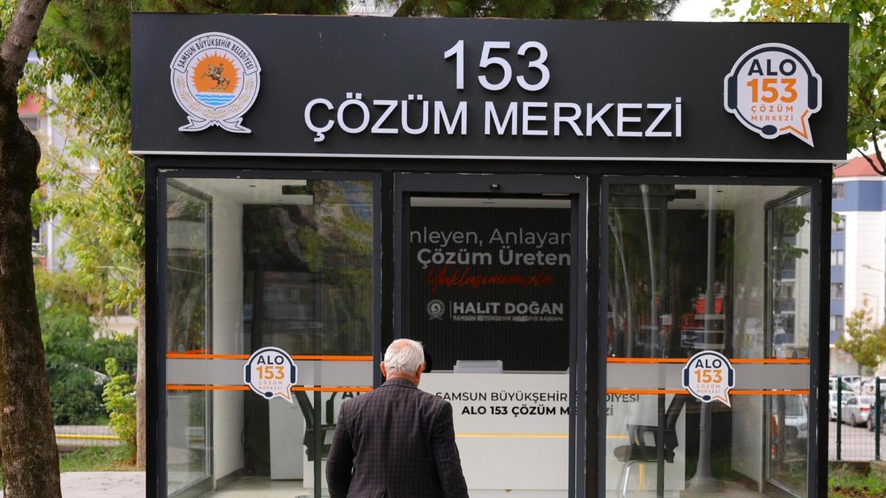 Bafra'ya Yeni Hizmet: 153 Çözüm Merkezi Açıldı