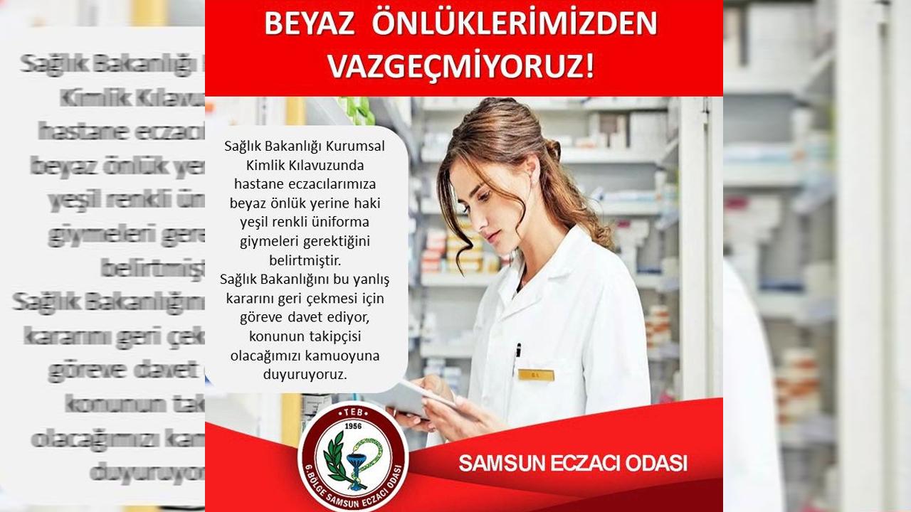 Eczacılardan Beyaz Önlük Tepkisi, &quot;Tarihi Sembolümüz Elimizden Alınıyor&quot;