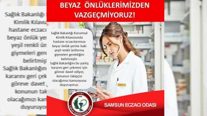 Eczacılardan Beyaz Önlük Tepkisi, "Tarihi Sembolümüz Elimizden Alınıyor"