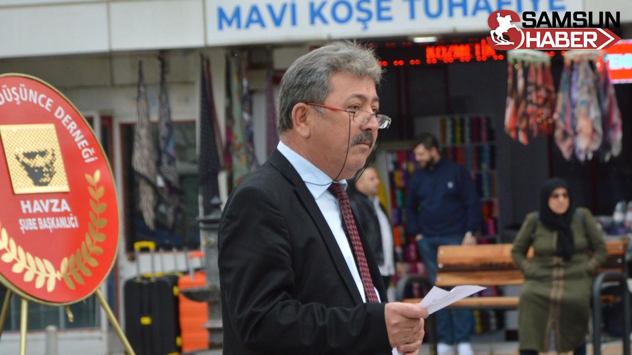 Havza'da CHP ve ADD'den 102. Yıl Etkinliği