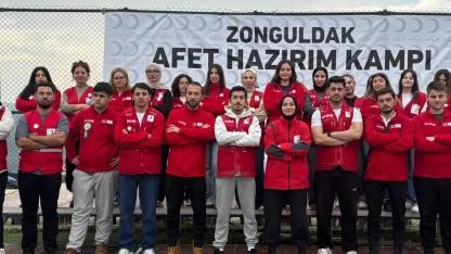 Havzalı Genç Kızılaycılar Afet Kampında Eğitim Aldılar