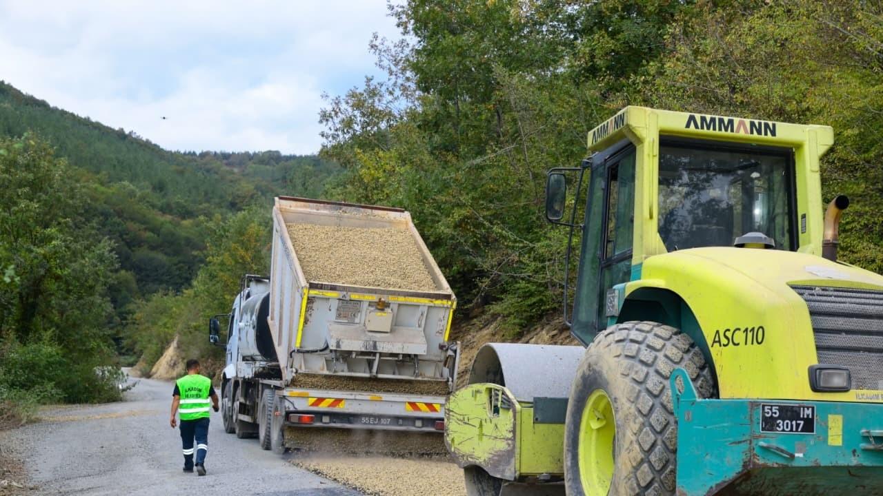 İlkadım&#039;da Yol Seferberliği, Başkan Kurnaz, &quot;İşimizi Aşkla Yapıyoruz&quot;