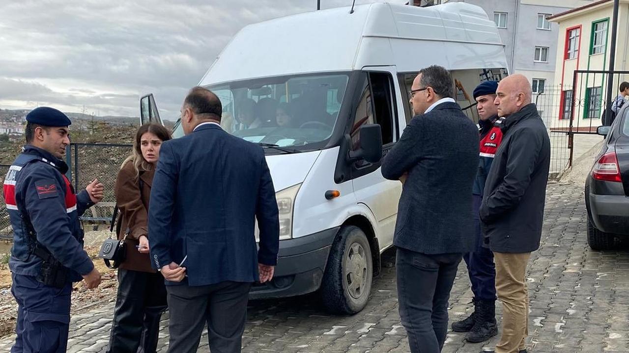 Kavak'ta Taşımalı Eğitim Servislerine Sıkı Denetim