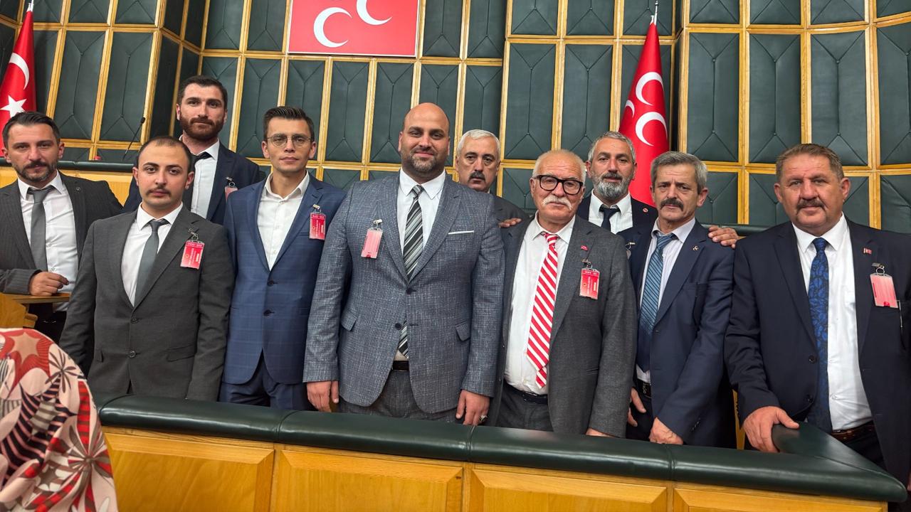MHP Havza Teşkilatı MHP TBMM Gurup Toplantısına Katıldı