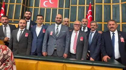 MHP Havza Teşkilatı MHP TBMM Gurup Toplantısına Katıldı