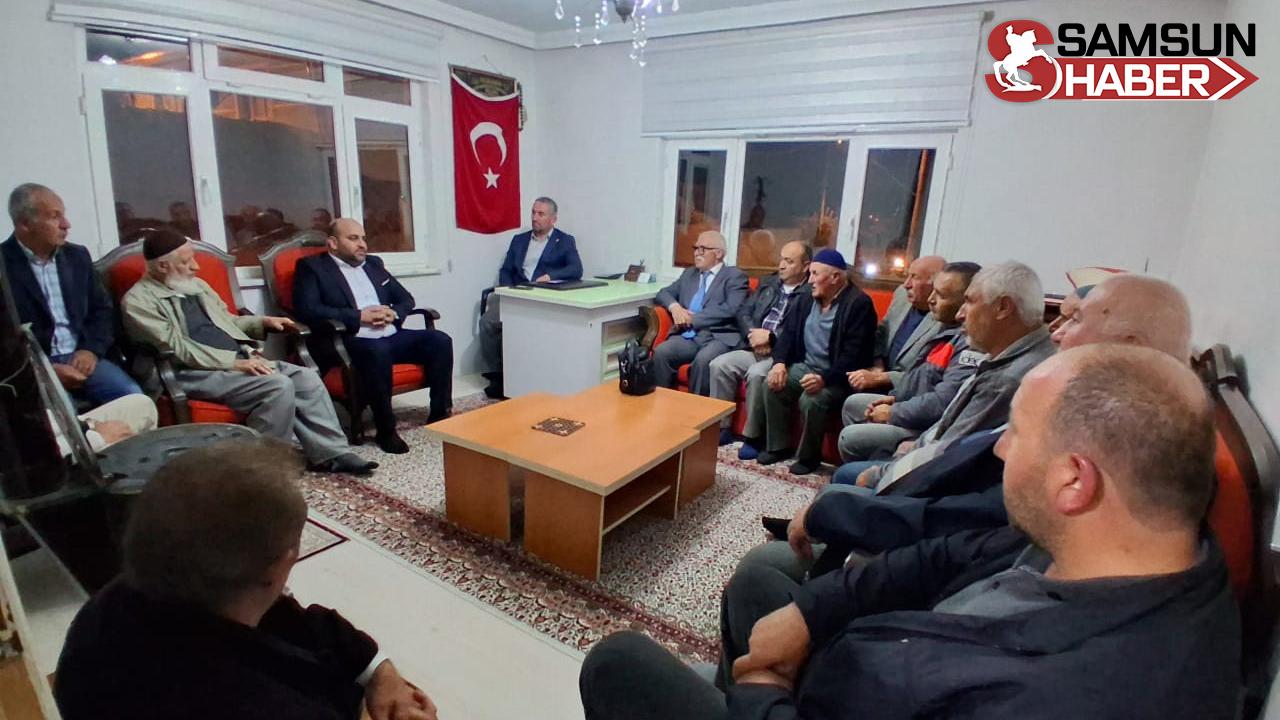 MHP Havza'dan Arslançayır Mahallesi'ne "Derdiniz Derdimizdir" Ziyareti