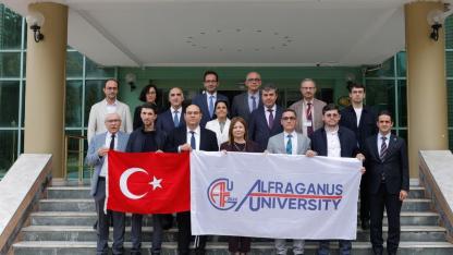 OMÜ, Özbekistan'dan Gelen Akademik Heyeti Ağırladı