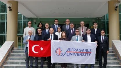 OMÜ, Özbekistan'dan Gelen Akademik Heyeti Ağırladı