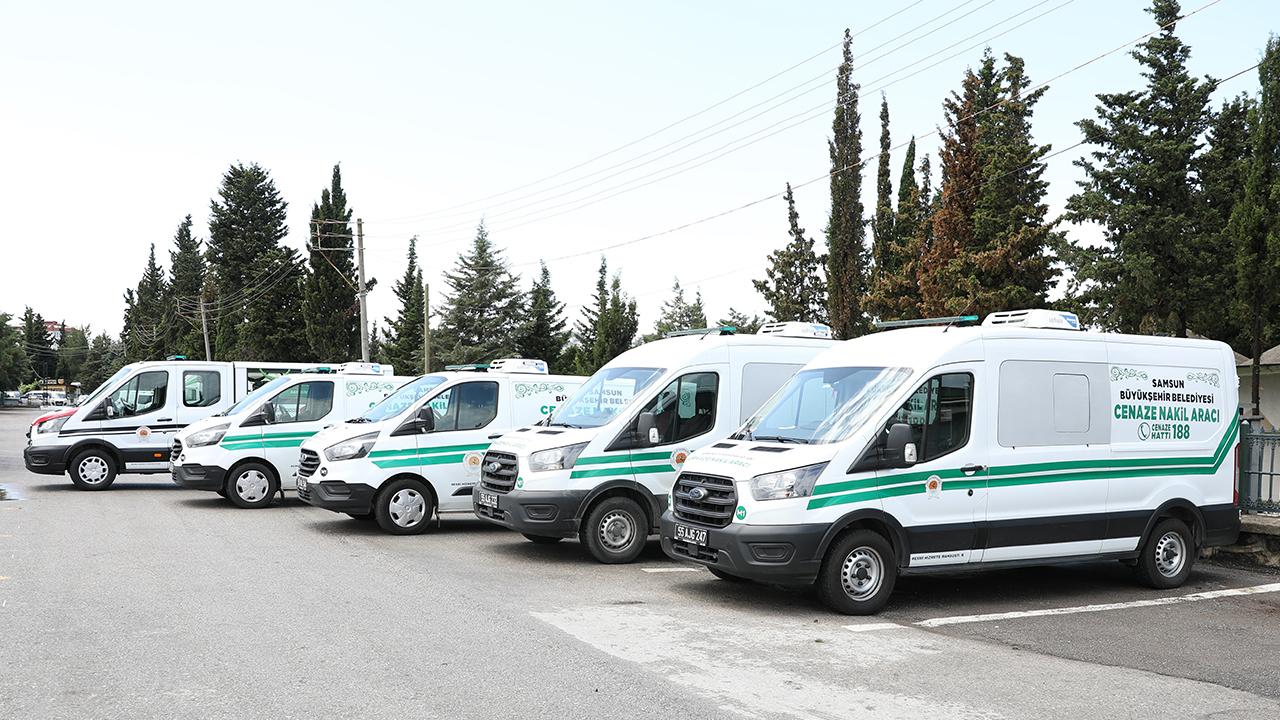 Samsun Büyükşehir&#039;den Cenaze Yakınlarına Ulaşım ve Taziye Çadırı Desteği