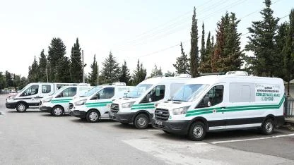 Samsun Büyükşehir'den Cenaze Yakınlarına Ulaşım ve Taziye Çadırı Desteği