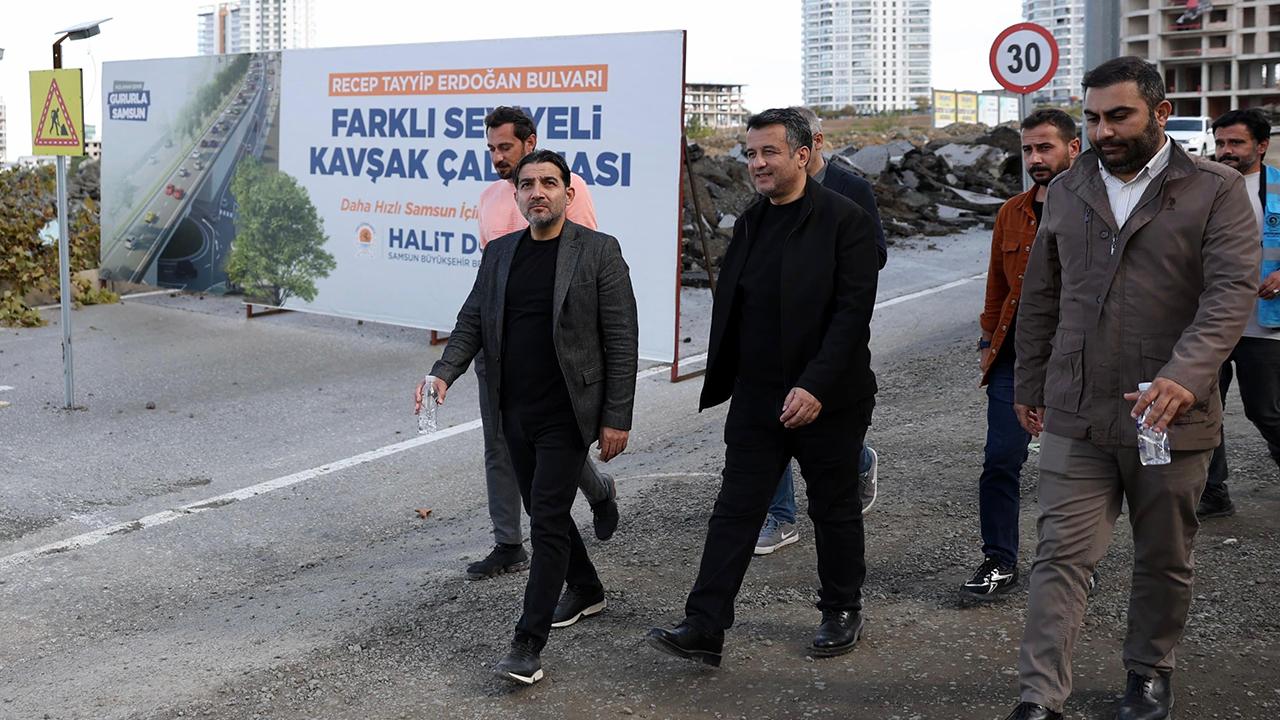 Samsun'da 603 Kilometreyle Rekor Yol Seferberliği