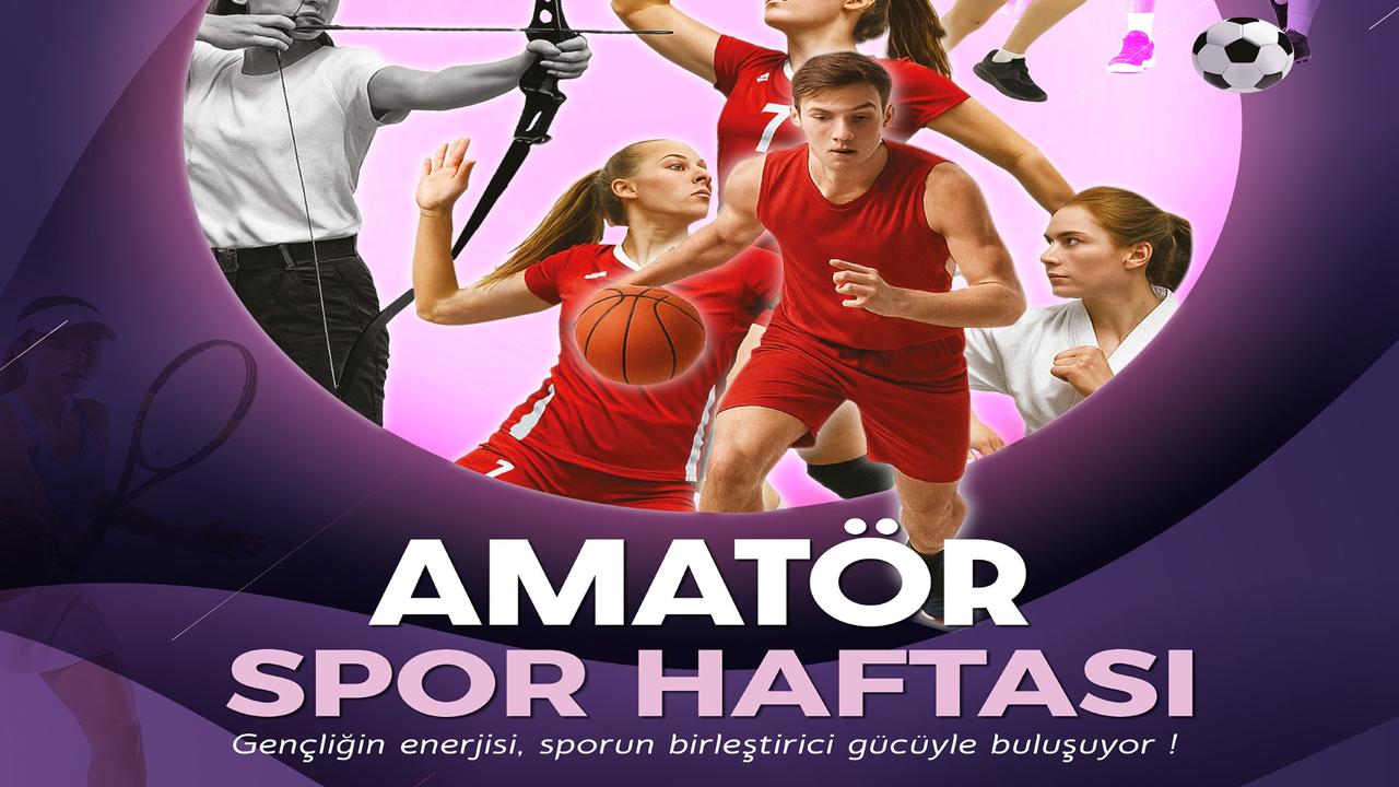 Samsun'da Amatör Spor Haftası 9 Ekim'de Canik'te Buluşuyoruz
