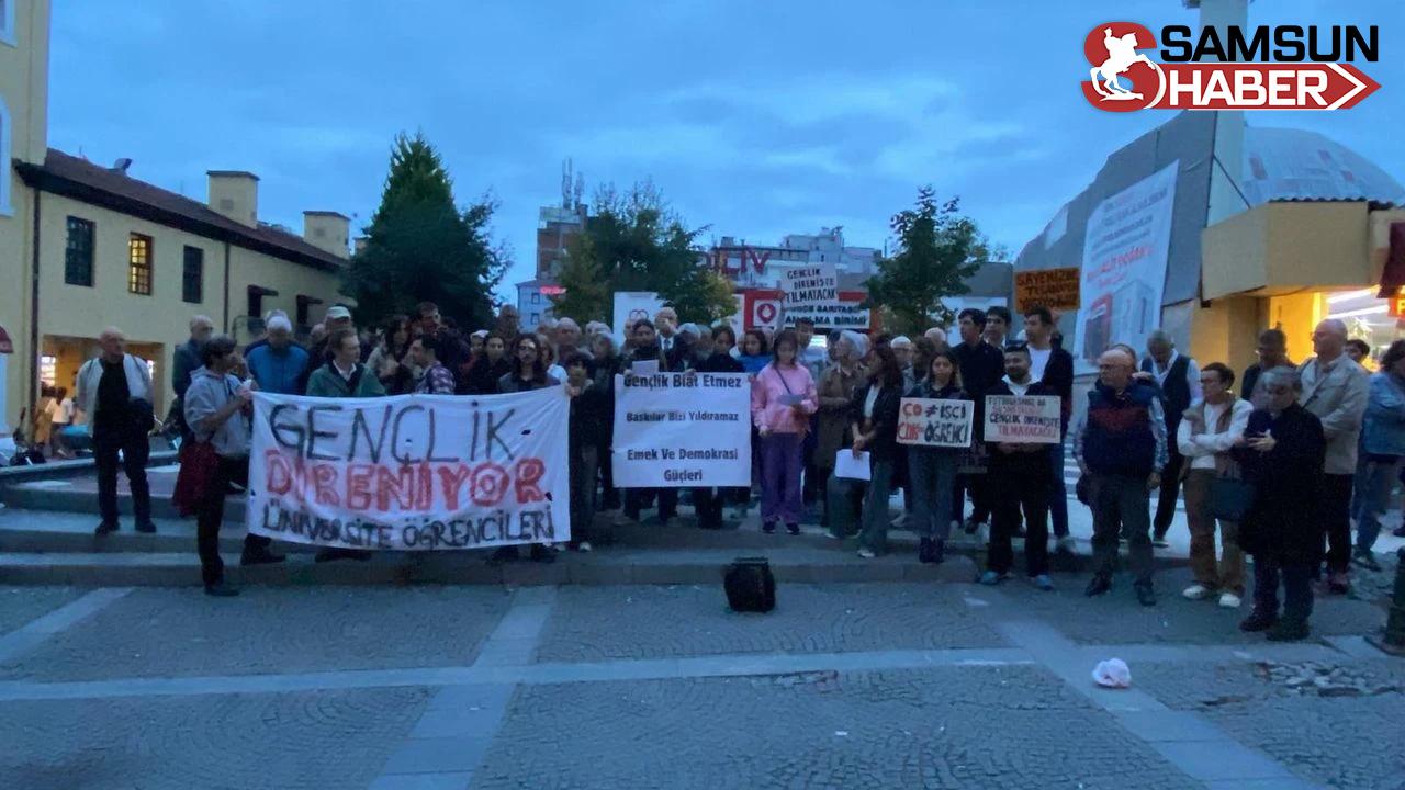 Samsun’da “Geleceksizliğe ve Açlığa Hayır” Eylemi