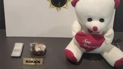 Samsun'da Oyuncak Ayı Operasyonu, 150 Gram Kokain Ele Geçirildi