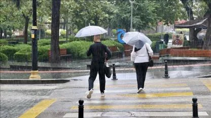 Samsun'da Sağanak Yağış, 24 Saatte Metrekareye 41 Kilo Yağış Düştü