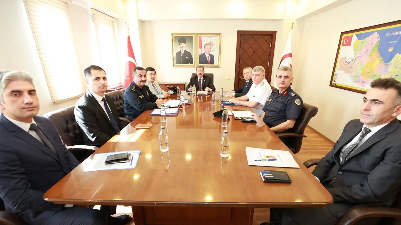 Samsun&#039;da Vali Tavlı Başkanlığında 8 Önemli Başlık Masaya Yatırıldı