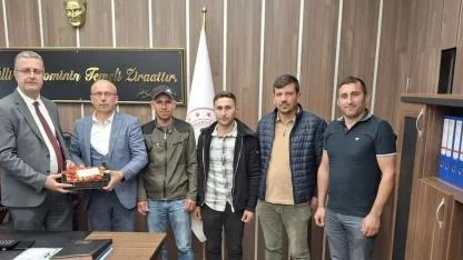 ALAÇAMLI ÜRETİCİLERDEN İL TARIM MÜDÜRÜNE ZİYARET