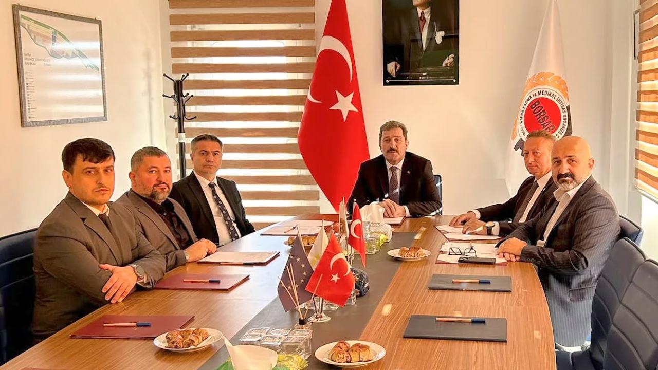 Vali Tavlı Başkanlığında, Bafra OSB Yönetim Toplantısı Yapıldı