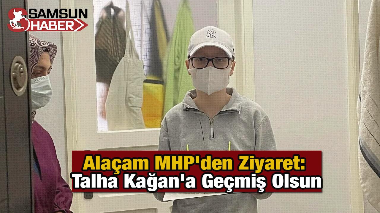 Alaçam MHP&#039;den Ziyaret: Talha Kağan&#039;a Geçmiş Olsun