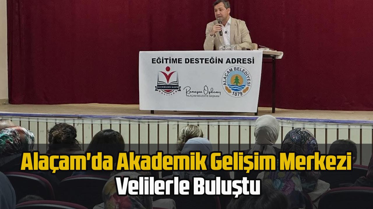 Alaçam&#039;da Akademik Gelişim Merkezi Velilerle Buluştu