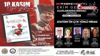 Atakum'da 10 Kasım Coşkusu: Panel ve Tiyatro Gösterimi Yapılacak