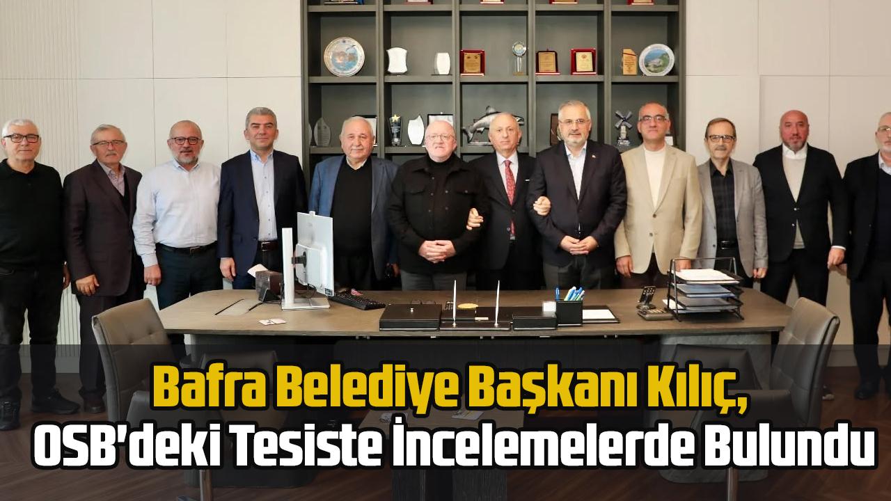 Bafra Belediye Başkanı&#039;ndan Parlak Su&#039;ya Ziyaret