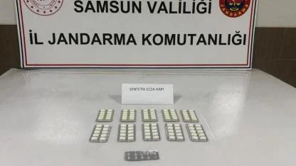 Çarşamba'da Şüphelinin Üzerinde 110 Uyuşturucu Hap Çıktı
