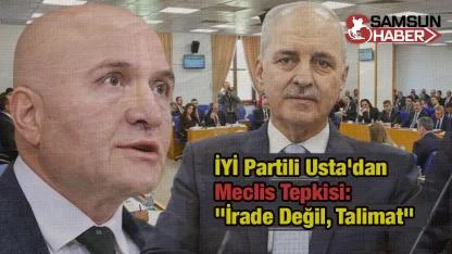 İYİ Partili Usta'dan Meclis Tepkisi: "İrade Değil, Talimat"