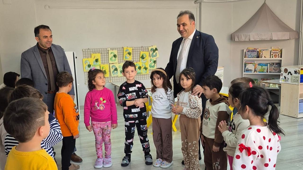 Kavak&#039;ta Anaokulu Ziyareti, Eğitim Ortamları İncelendi