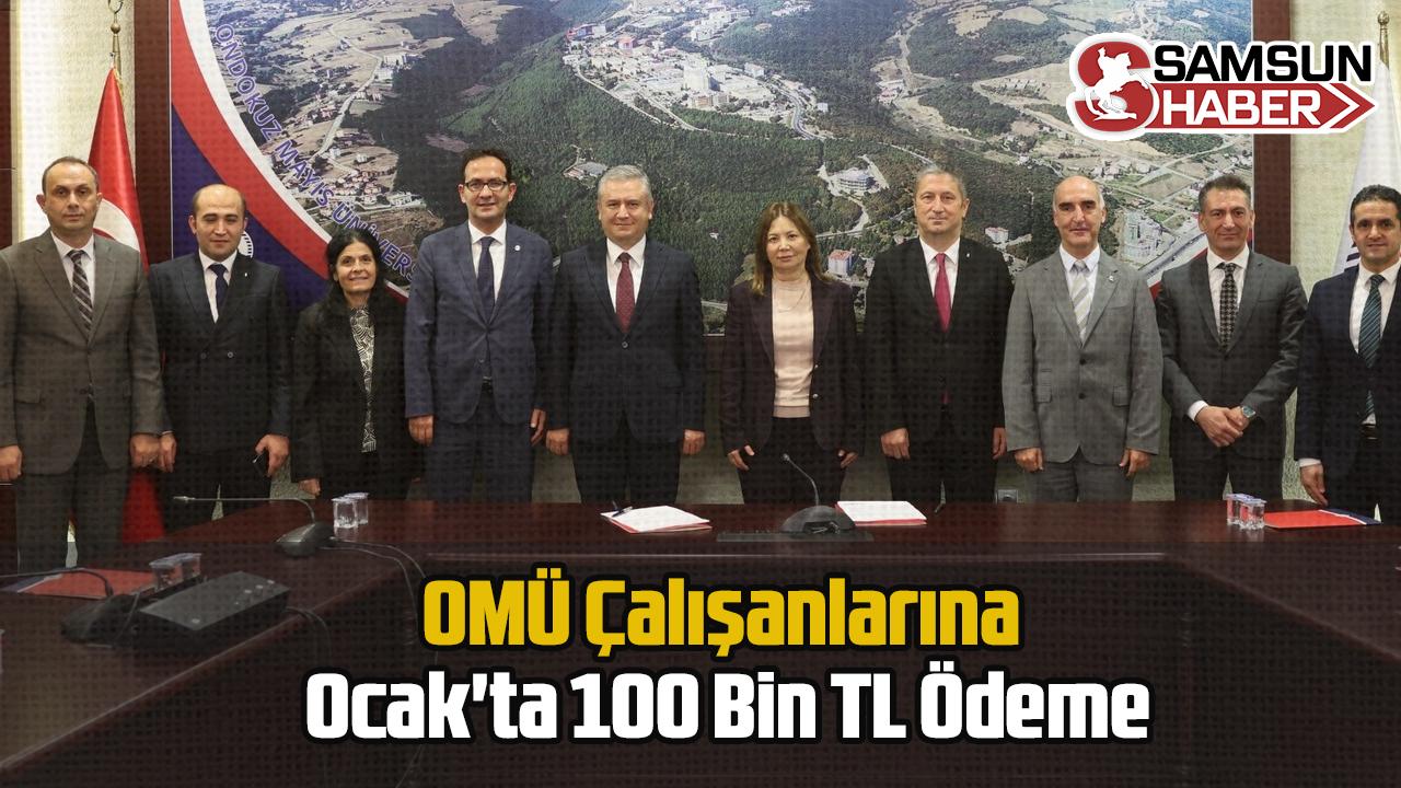 OMÜ Personeline 100 Bin TL&#039;lik Promosyon Müjdesi