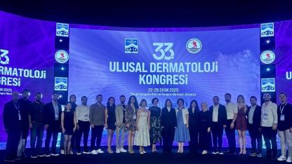 OMÜ Rektörü Aydın, Dermatoloji Kongresi'nde Konuştu